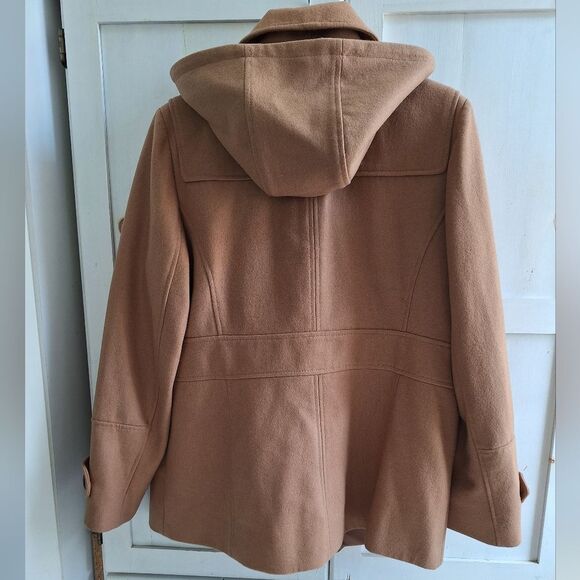Apt 9 XL Tan Camel Toggle Jacket Coat - Picture 4 of 14